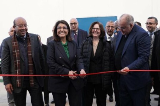Inauguration of a new algae production and processing line in Kenitra